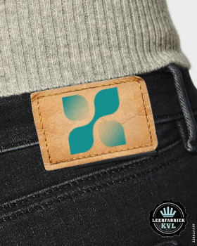 Læderlabels Med Logo
